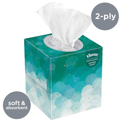 kleenex professional facial tissue cube